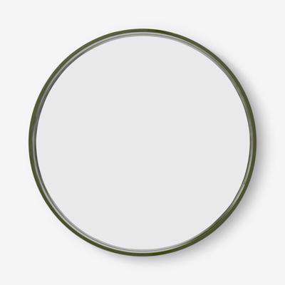 Bex Round Mirror, Large 76cm, Green