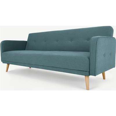 Chou Click Clack Sofa Bed, Sherbet Blue Fabric