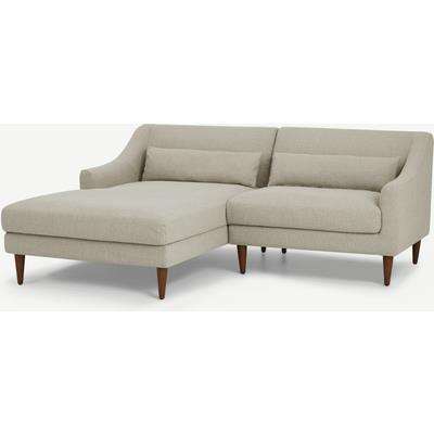 Herton  Left Hand Facing Small Chaise End Sofa, Barley Weave