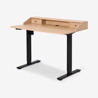 Lawford Height Adjustable Desk, Oak