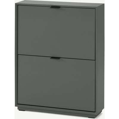 Marcell Small Shoe Storage Cabinet, Grey