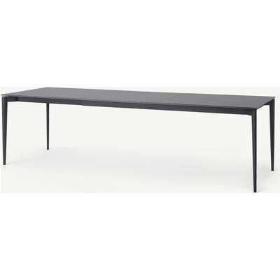 Tandil 8-12 Seat Extending Dining Table, Grey Glass