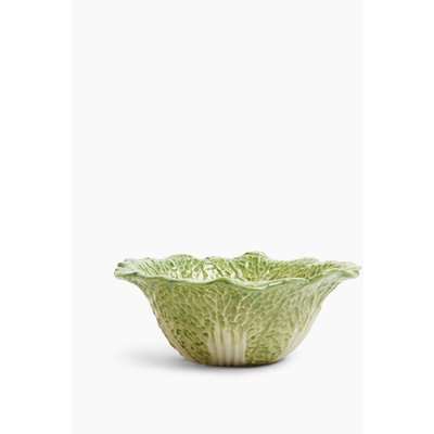 Cabbage Serving Bowl green