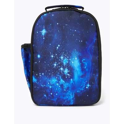 Kids’ Space Water Repellent Lunch Box Bag black