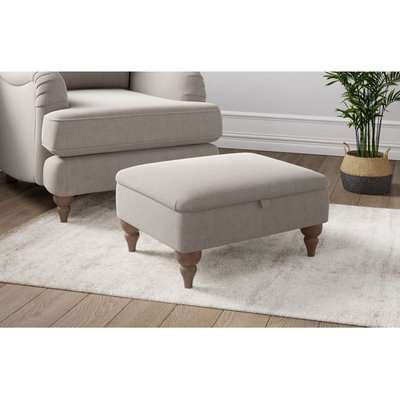 Rochester Footstool with Storage