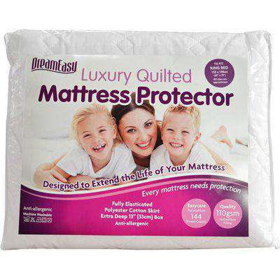 Harwoods Quilted Anti Allergenic Mattress Protector, Small Single
