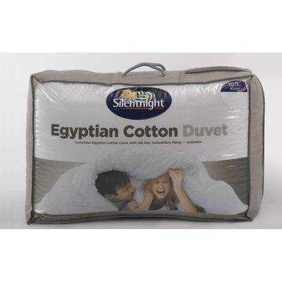 Silentnight 4.5 Tog Egyptian Cotton Summer Duvet, Single