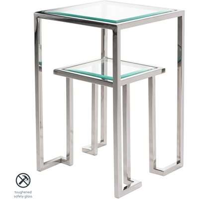 Anta Silver Side Table