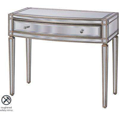 Antoinette Toughened Mirror One drawer Console Table