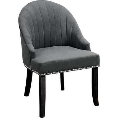 Kariss Smoke Grey Upholstered Chair