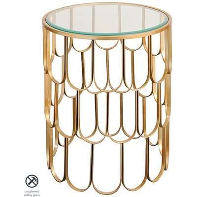 Pino Brass Side Table
