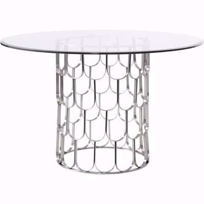 Pino Silver Dining Table