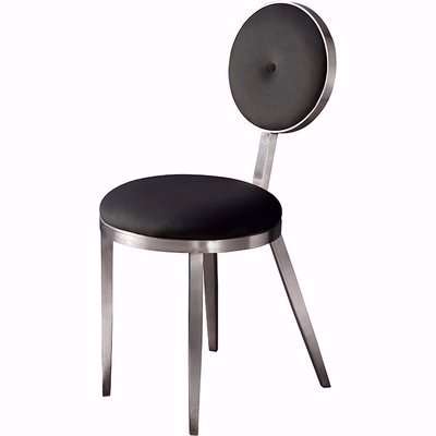 Ravello Dining Chair Silver - Black