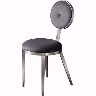 Ravello Dining Chair Silver - Smoke