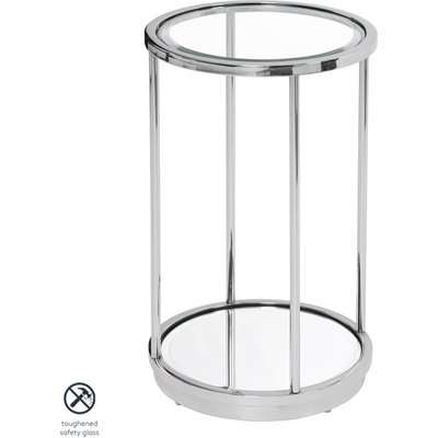 Rippon Silver Circular Side Table