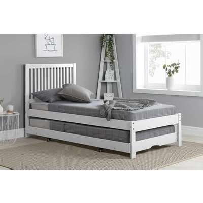Bexton Trundle Bed in White