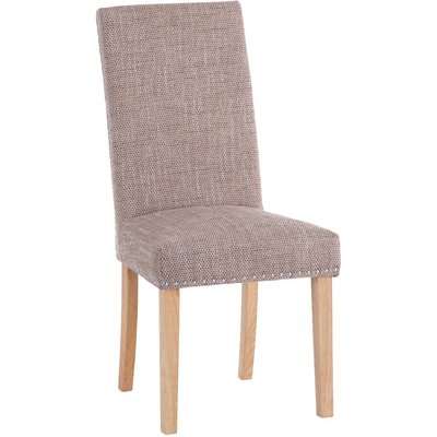 Memphis Tweed Fabric Dining Chairs - Tweed