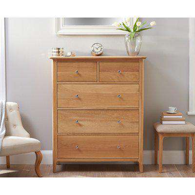 Sadie Oak 2 Over 3 Chest of Drawers