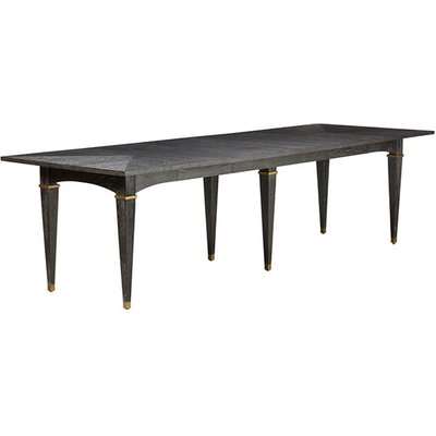 Alfred Extendable Dining Table - Ebonised Oak