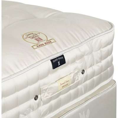 Deluxe Double Mattress and Divan Bed - White