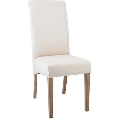 Echo High-Back Dining Chair, Oak Legs