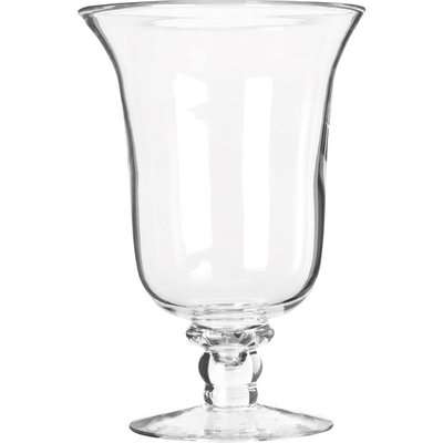 Glass Hurricane Lamp, Medium - Clear
