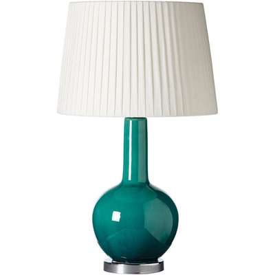 Grenadilla Table Lamp - Aruba Blue