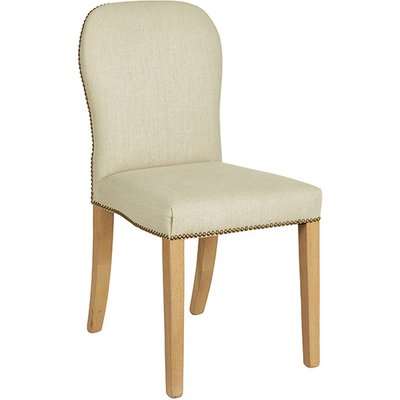 Stafford Linen Dining Chair  - Natural