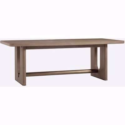 Andrew Martin Charlie 12 Seater Extending Dining Table Brown