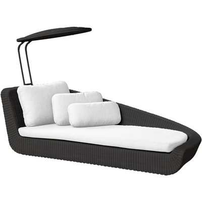 Cane-line Savannah Right Module Black Outdoor Daybed