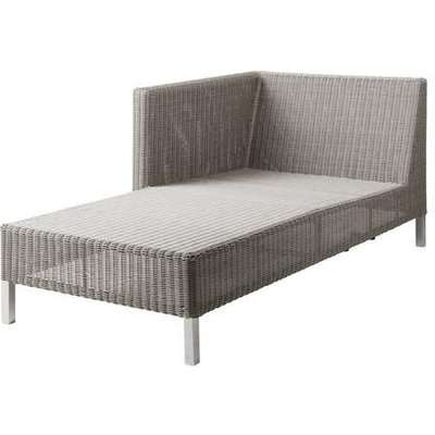 CANE-LINE Connect Sofa Chaiselounge Module Right Natte Taupe