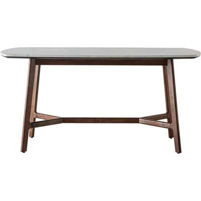 Gallery Direct Barcelona Marble Rectangular Dining Table