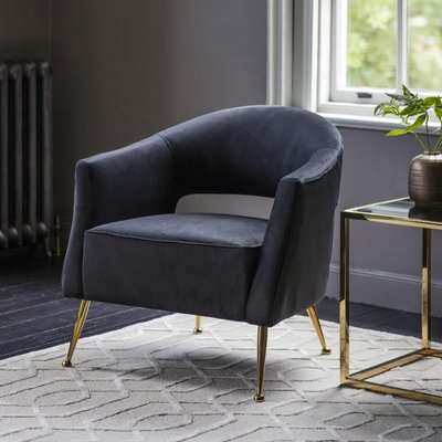Gallery Direct Gold Barletta Occasional Chair