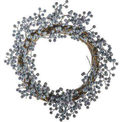 Gallery Direct Blueberry Delux Christmas Wreath
