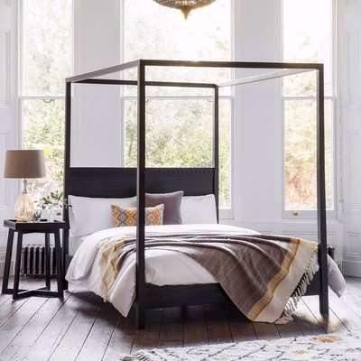 Gallery Interiors Boho Boutique 4 Poster King Size Bed