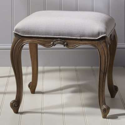 Gallery Direct Chic Dressing Stool in Weathered Wood