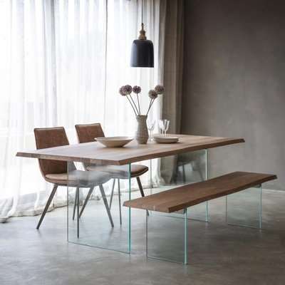 Gallery Interiors Ferndale Large 6 Seater Dining Table