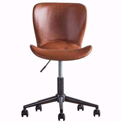 Gallery Direct Mendel Desk Chair in Brown | Outlet