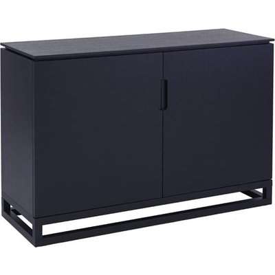 Gillmore Cordoba Two Door Black Stained Sideboard / Large