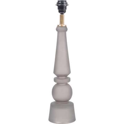 Libra Nova Glass Table Lamp Shade Grey