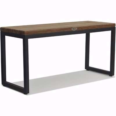 Skyline Nautic Brown Rectangular Outdoor Side Table | Outlet
