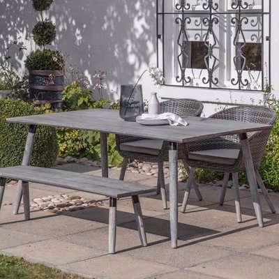 Stock Due Mid June Gallery Direct Geneva Outdoor Dining Table | Outlet