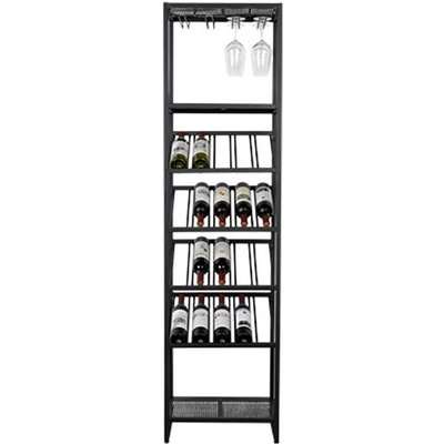 Zuiver Cantor Wine Rack Small / Black / Small