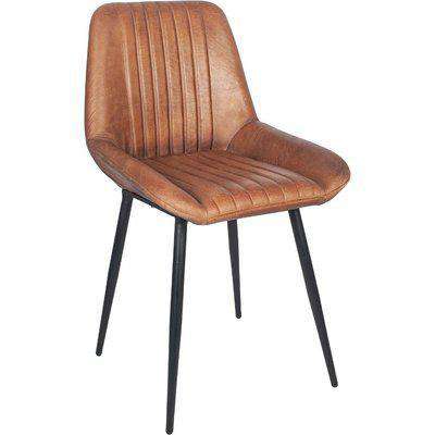 Angelo Brown Leather Chair