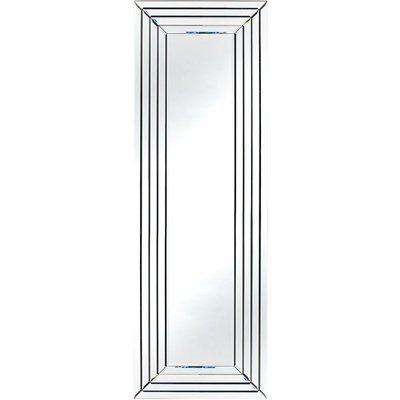 Art Deco Oblong Panelled Wall Mirror