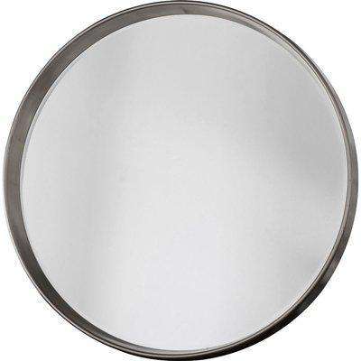 Harvey Round Mirror Silver 95Cmx95cm