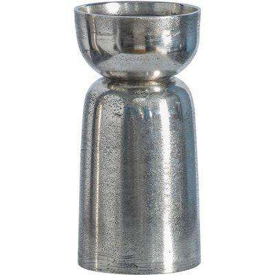 Ruban Antique Nickel Small Candle Holder