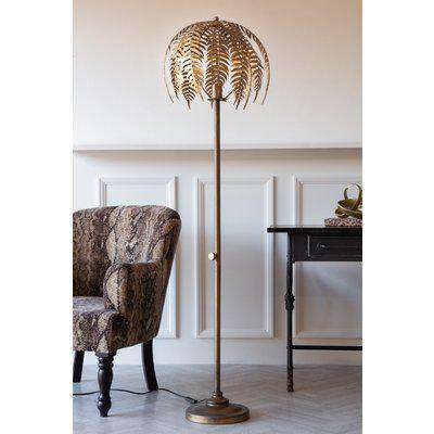 Rockett St George Fern Leaf Palm Tree Style Floor Lamp