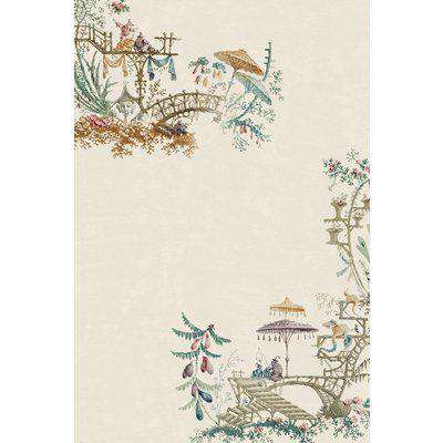 Mind The Gap Chinoiserie Wallpaper - WP20464 - Coconut - ROLL