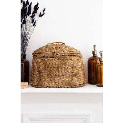 Natural Woven Dome Storage Basket